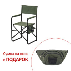 Стул "Режиссер без полки" d20 мм зеленый меланж