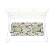 Отшив сидения , ткань и поролон на качель "Графиня"