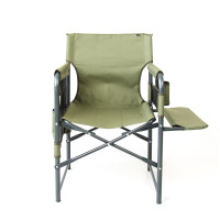 Стул "Режиссер с мягкой полкой Эконом" d25 мм (оксфорд хаки)