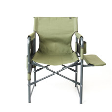 Стул "Режиссер с мягкой полкой Эконом" d25 мм (оксфорд хаки)