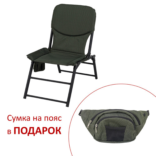 Кресло "Титан" d27 мм (зеленый Меланж)