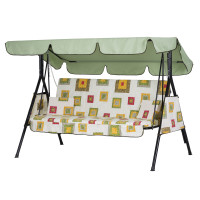 Качели "Дача" (Бязь Абстракция на белом фоне) Качели "Дача" (Бязь Абстракция на белом фоне)