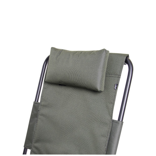 Кресло-шезлонг "Ясень" d20 мм (зеленый меланж)