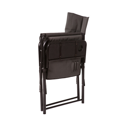 Стул "Режиссёр с полкой" d25 мм (серый меланж) Стул "Режиссёр с полкой" d25 мм (серый меланж)