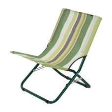Шезлонг "Мини" d22 мм (текстилен зеленая полоса)
