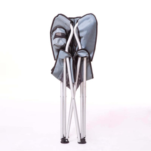 Кресло Алюм "Берег" d19 мм Серый