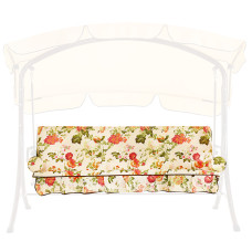 Отшив сидения , ткань и поролон на качель "Флоренция"