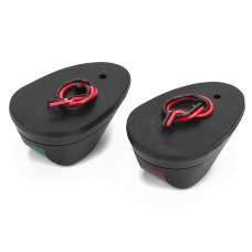 Малые бортовые навигационные огни, черный корпус, пластик C91003-1