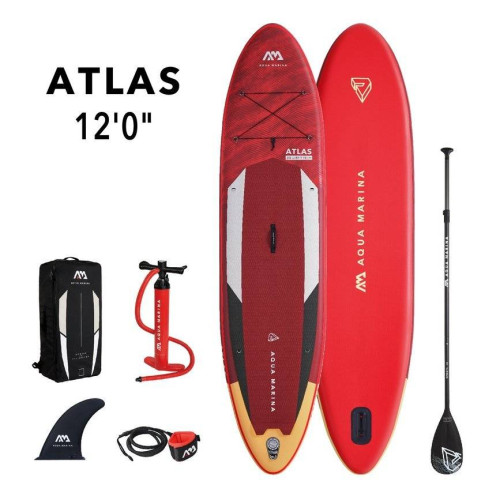 BT-21ATP Доска Atlas — Advanced All-Around iSUP, 3.66m/15cm,with paddle and safety leash купить по оптовой цене с доставкой в магазине Ellada.com.ua