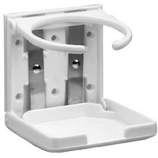Стаканодержатель с пружиной, белый Тайвань, 54093-WH