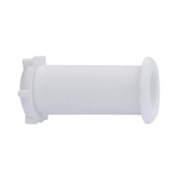 Штуцер водоотливной под распираемые пробки 22.7x78 mm белый