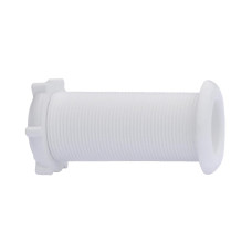 Штуцер водоотливной под распираемые пробки 22.7x78 mm белый