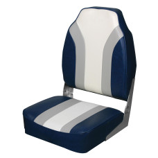 Сиденье Hightback Rainbow сине-серо-белое 86211BG