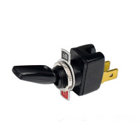 Рычажный переключатель ААА 10248 2 пина с шильдой Рычажный переключатель ААА 10248 2 пина с шильдой