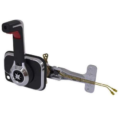 Станция д/у (командер) Seastar консольная, трим, хром купить по оптовой цене с доставкой в магазине Ellada.com.ua