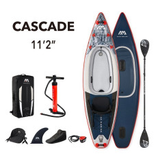 BT-21CAP Доска-каяк CASCADE — iSUP & Kayak Hybrid 3.4m/20cm with 2-IN-1 Paddle,