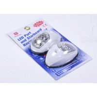 Пара LED навигационных огней, белый, C91006PW-1
