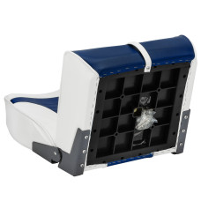 Сиденье RYE HIGH BACK 21.5 X 15.5 X 16 серо/синие HM40-10151