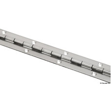 38.999.02 Петля рояльная длина 2 м ширина 40мм, толщина 1,5 цилиндрическая