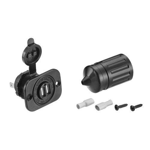 USB гнездо C3032 1A+2A купить по оптовой цене с доставкой в магазине Ellada.com.ua