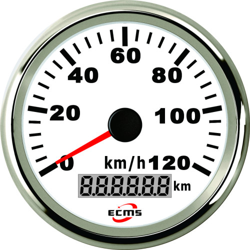 GPS спидометр ECMS (белый)