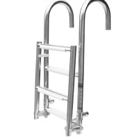 Лестница складная с поручнями