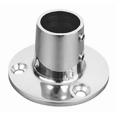 Деталь для леера, опора вертикальная 25мм ZK0208A