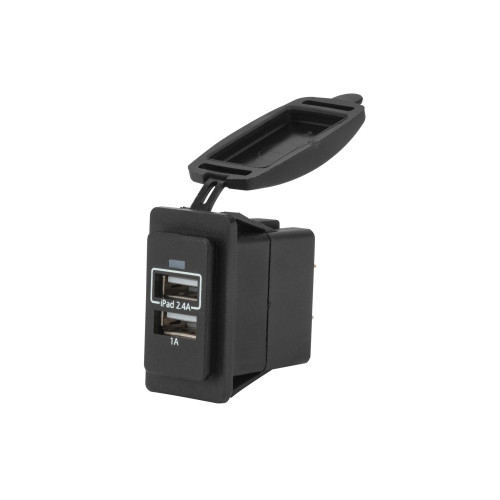 Зарядное устройство для переключателя USB 2.4A + 1 A C10410 купить по оптовой цене с доставкой в магазине Ellada.com.ua