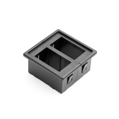 Установочная панель на 2 переключателя