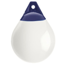 Швартовочный буй сине/белый 30х38см