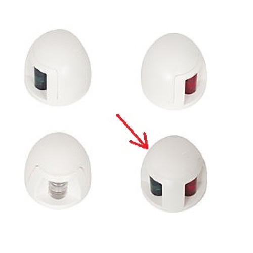 Навигационный огонь LED красный-зеленый 00085-LD купить по оптовой цене с доставкой в магазине Ellada.com.ua