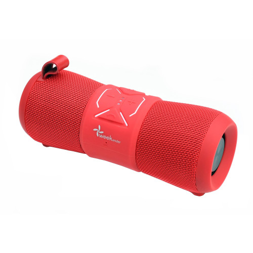Влагозащищенный бумбокс Weekender F2 red купить по оптовой цене с доставкой в магазине Ellada.com.ua
