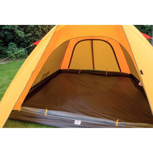 Двухслойная, 4-х местная палатка с алюминиевыми дугами, P-Series, оранжевая. купить по оптовой цене с доставкой в магазине Ellada.com.ua