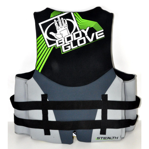 Жилет BodyGlove неопреновый M/L Stealth черно-серый купить по оптовой цене с доставкой в магазине Ellada.com.ua