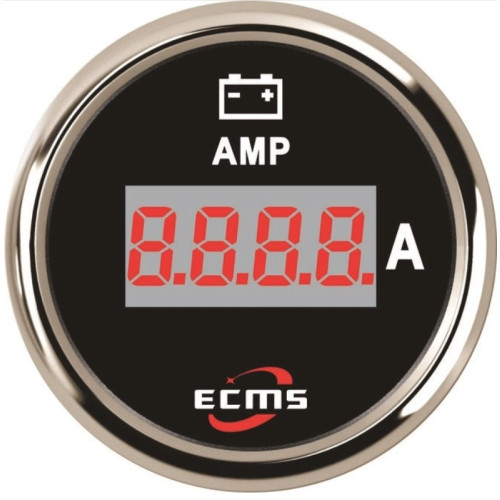 Цифровой амперметр ECMS PEA-BS±150A диаметр 52мм черный 800-00169 купить по оптовой цене с доставкой в магазине Ellada.com.ua