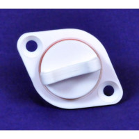 Сливная пробка нейлон, Тайвань 40097-WH белая