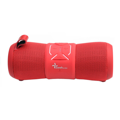Влагозащищенный бумбокс Weekender F2 red купить по оптовой цене с доставкой в магазине Ellada.com.ua
