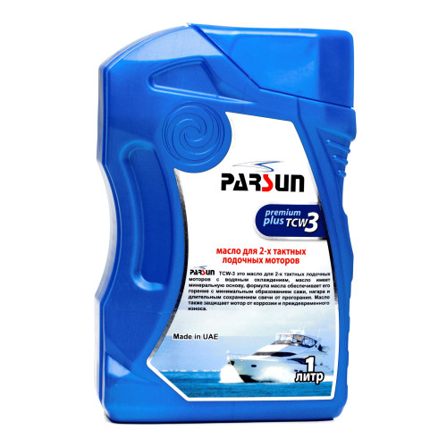 Масло PARSUN 2-х тактное TCW3 Premium Plus 1 литр купить по оптовой цене с доставкой в магазине Ellada.com.ua