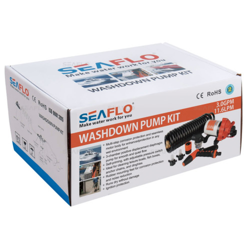 Помывочный комплект SEAFLO SFWP1-030-070-33 11,6 л/мин 70PSI