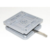 Быстросъемная поворотная пластина 387010L с фиксатором поворота