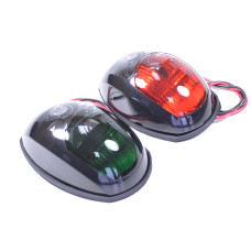 Пара навигационных огней, черный корпус, C91005PB