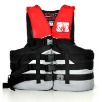 Жилет BodyGlove нейлон L/XL Method черно-красный