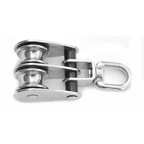 Двойной роликовый блок с вертлюгом 25mm