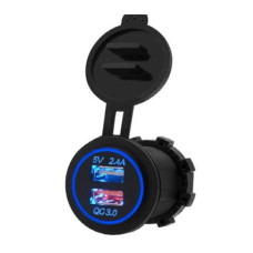 Двойной USB прикуриватель A2022