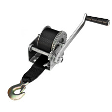 Лебедка для прицепа с лентой и крюком 800lbs оцинкованная 702019