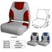 Сиденье Premium Folding Seat серо-белое 865131 купить по оптовой цене с доставкой в магазине Ellada.com.ua