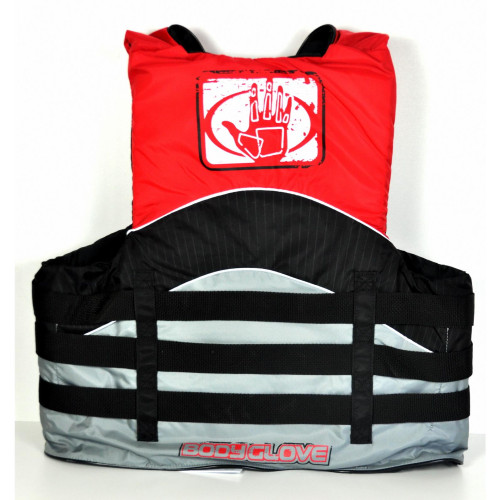 Жилет BodyGlove нейлон L/XL Method черно-красный купить по оптовой цене с доставкой в магазине Ellada.com.ua