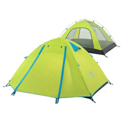 Двухслойная, 3-х местная палатка с алюминиевыми дугами, P-Series, зеленая. купить по оптовой цене с доставкой в магазине Ellada.com.ua
