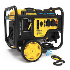 C4500iE CHAMPION ІНВЕРТОРНИЙ ГЕНЕРАТОР ВІДКРИТОГО ТИПУ 4500Вт ДИСТ. ЗАПУСК 500573-UA