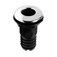 Сливной штуцер 5/8 с нержавеющим колпачком, диаметр 5/8